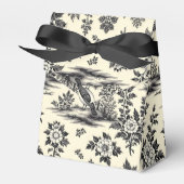 Decorative French toile pattern Bedankdoosjes (Voorkant Zijde)