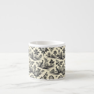 Decorative French toile pattern Espresso Kop