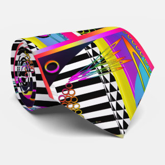 Decorative Geo Patterns Stropdas