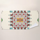 Decorative geometric repeating pattern badhanddoek (Badhanddoek)
