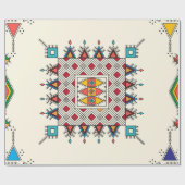 Decorative geometric repeating pattern cadeaupapier (Vlak)