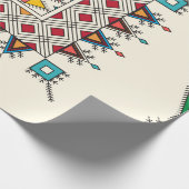 Decorative geometric repeating pattern cadeaupapier (Hoek)