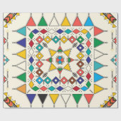 Decorative geometric repeating pattern cadeaupapier (Vlak)