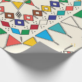 Decorative geometric repeating pattern cadeaupapier (Hoek)