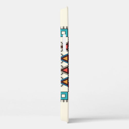 Decorative geometric repeating pattern Case-Mate iPhone case (Achterkant / Rechts)