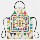 Decorative geometric repeating pattern schort (Voorkant)