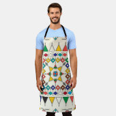 Decorative geometric repeating pattern schort (Gedragen)