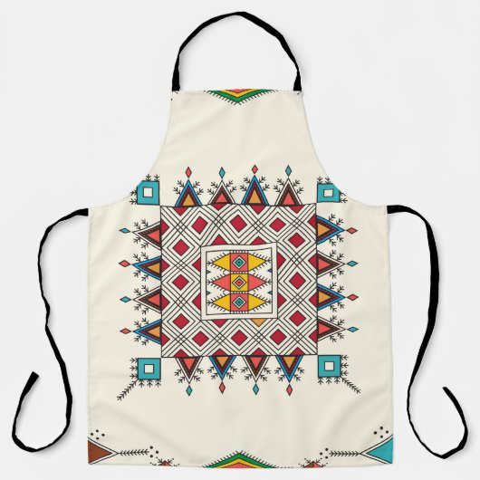 Decorative geometric repeating pattern schort (Voorkant)