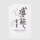 Decorative golf towel golfhanddoek (Voorkant)