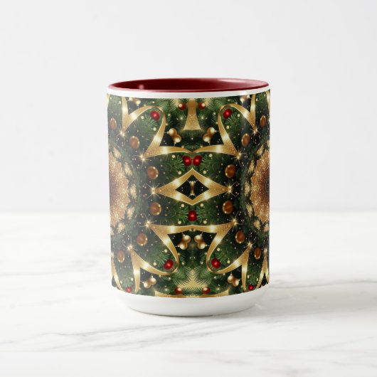 Decorative Holiday Mug Mok (Midden)