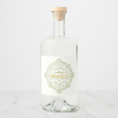 Decorative Logo Frame Limoncello Likeurfles Etiket (Voorkant)