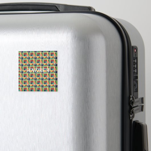 Decorative Magnet - Abstract Geometric Shapes (Insitu (bagage))