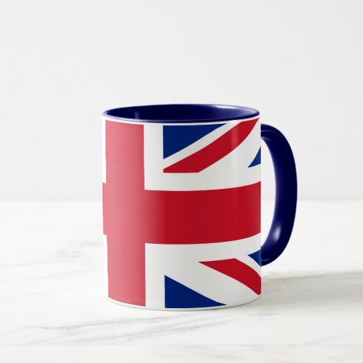 Decorative Mug with the Flag of England Mok (Voorkant rechts)