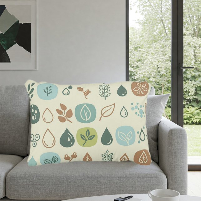 Decorative Nature-Inspired Cushion for Home Accent Kussen (Creator heeft geüpload)