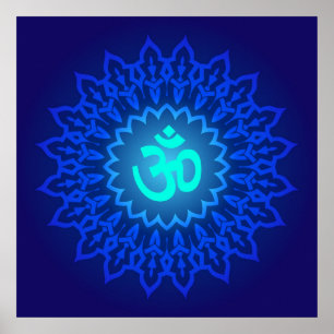 Decorative Om Design Poster