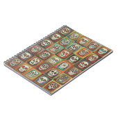 Decorative paint Skull Collection Mexican Folk Notitieboek (Linkerzijde)