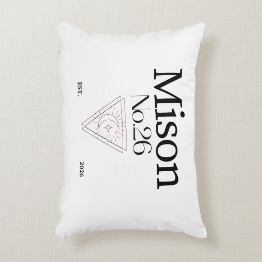 Decorative Pillow Cover Accent Kussen (Voorkant(Verticaal))
