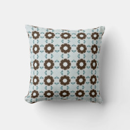 decorative pillow featuring a geometric pattern kussen