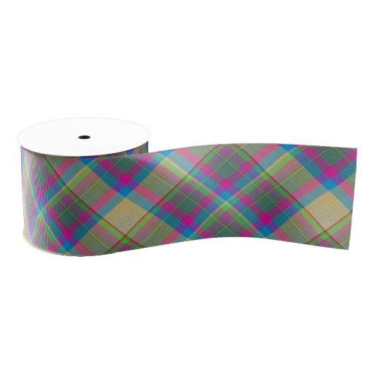 Decorative Plaid Grosgrain Lint (Spoel)