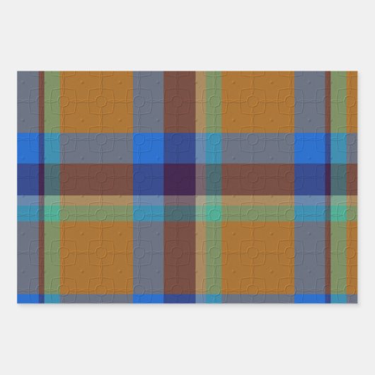 Decorative Plaid Inpakpapier Vel (Voorkant 2)