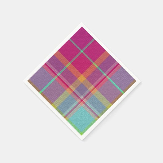  Decorative Plaid Servet (Hoek)