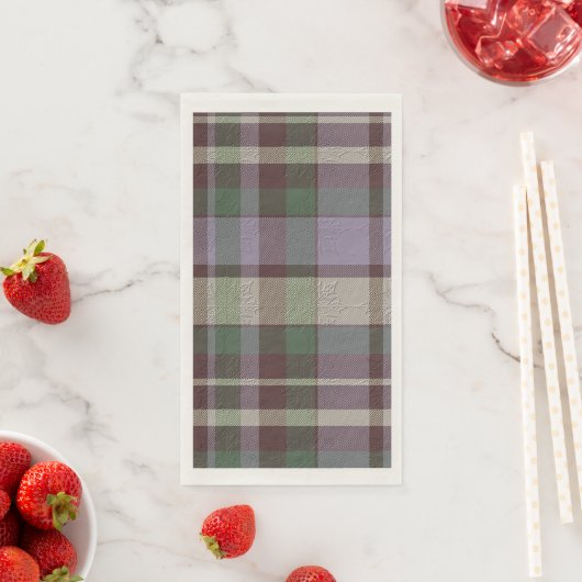  Decorative Plaid  Servet (Insitu)