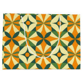 Decorative retro seamless pattern groot cadeauzakje (Achterkant)