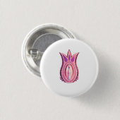 Decorative Ronde Button 3,2 Cm (Voorkant /achterkant)