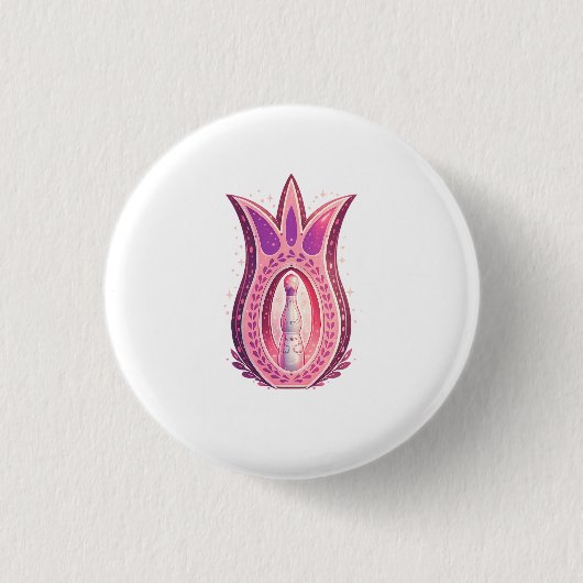 Decorative Ronde Button 3,2 Cm (Voorkant)