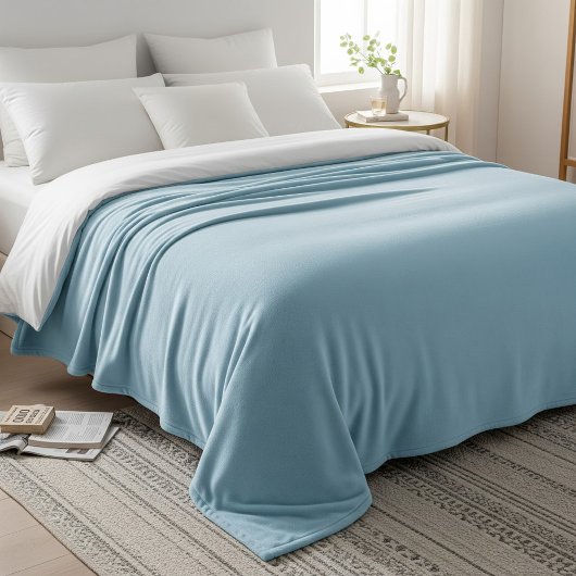 Decorative Solid Color Blanket Fleece Deken