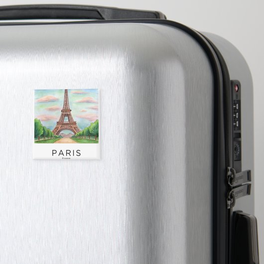 Decorative Square Magnet | Personalized Home Accen (Insitu (bagage))