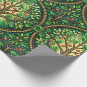 Decorative wrapping paper with a repeating  cadeaupapier (Hoek)