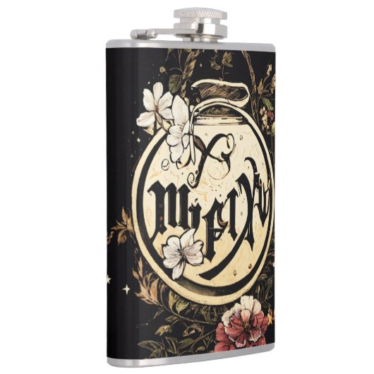 #decorativeflaskVinylWrappedFlask Heupfles (Rechts)