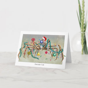 Decorator Crab Christmas Kaart
