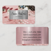 Decorator van de gebeurtenispartij visitekaartje (Voorkant / Achterkant)