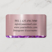 Decorator van de gebeurtenispartij visitekaartje (Achterkant)