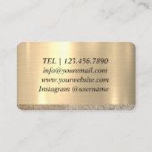 Decorator van de gebeurtenispartij visitekaartje (Achterkant)