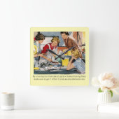  decorcerende kaken vierkante klok (Huis)