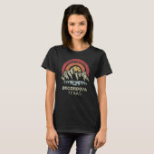 Decordova Texas Mountain Sunset Sunrise Kayaking T-shirt (Voorkant volledig)