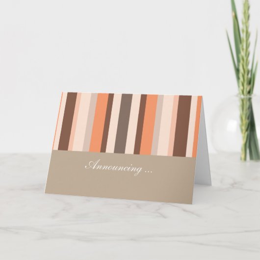 Decorstrepen Aankondiging (Voorkant)