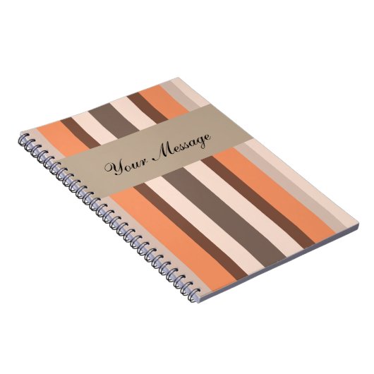 Decorstrepen Notitieboek (Rechterzijde)