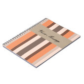 Decorstrepen Notitieboek (Linkerzijde)