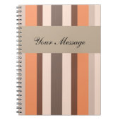 Decorstrepen Notitieboek (Voorkant)