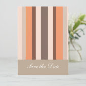 Decorstrepen Save The Date (Staand voorkant)