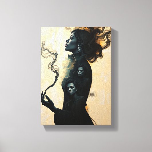 Decortabel ( Instabiliteit ) Canvas Afdruk (Voorkant)