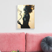 Decortabel ( Instabiliteit ) Canvas Afdruk (Insitu (Woonkamer))