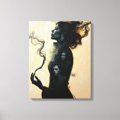 Decortabel ( Instabiliteit ) Canvas Afdruk (Voorkant)
