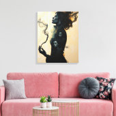 Decortabel ( Instabiliteit ) Canvas Afdruk (Insitu (Woonkamer))