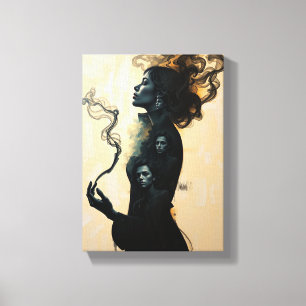 Decortabel ( Instabiliteit ) Canvas Afdruk