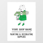 Decorting Supplies Raamsticker (Vel)